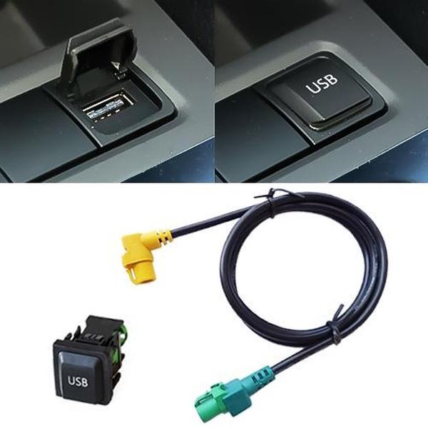 Auto Navigatie RCD510 + 310 + USB Adapter Schakelaar Plug + Bedrading Hardheid voor Volksw