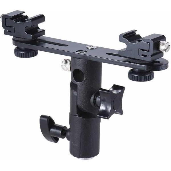 Dubbele flitsschoen Flitsstandaard beugel