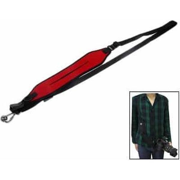 Anti-slip elastisch neopreen Quick Sling Strap voor camera (rood)