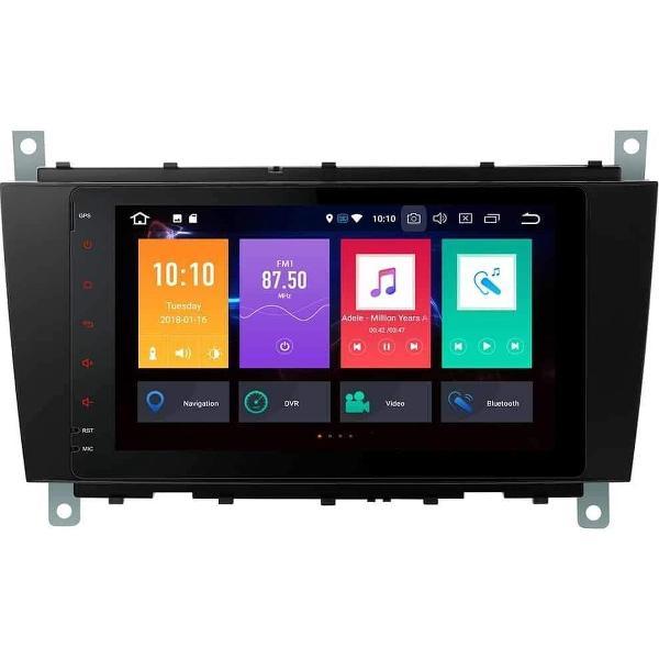 Mercedes-Benz C klasse Android 8.0 Octa Core 4 GB RAM + 32 GB ROM-multimedia speler Navigatie