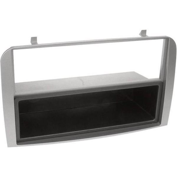 2-DIN paneel Alfa Romeo 147 2005 - 2009 zilver