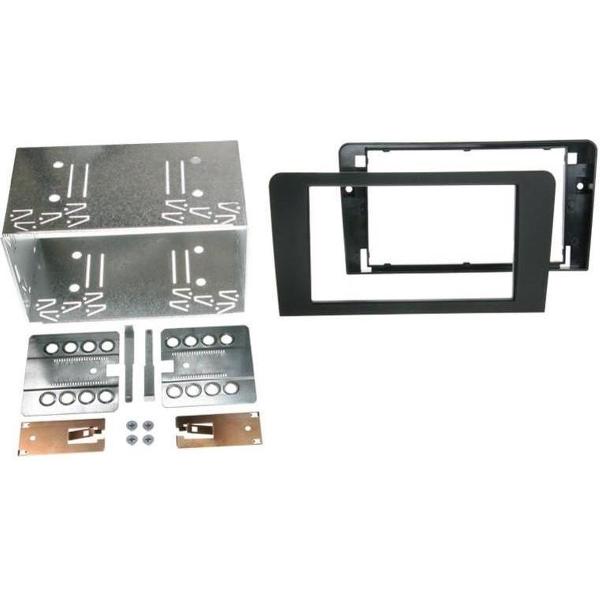 2-DIN paneel Audi A3 (8P / 8PA) zwart