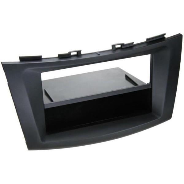 2-DIN Paneel met aflegbakje. Suzuki Swift > Kleur: Zwart
