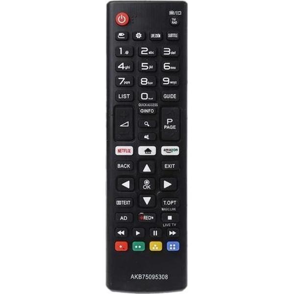 MaxVision's (Universele) afstandsbediening geschikt voor alle LG Tv's (met Netflix knop!)