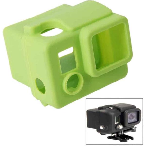 TMC Siliconen Hoesje voor GoPro HERO3 + (groen)