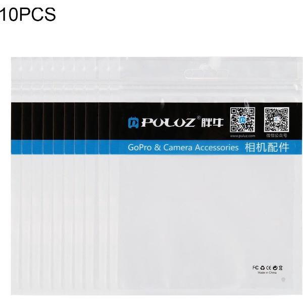 10 STKS PULUZ 16 cm x 13 cm Zip Lock Verpakking Zak - maat M