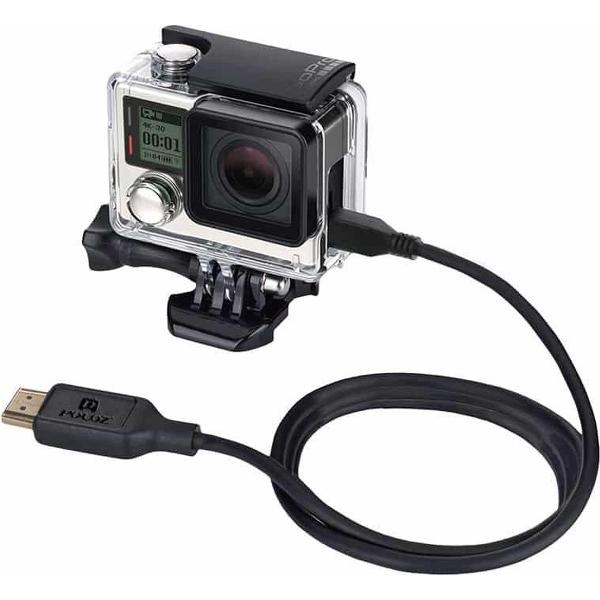 PULUZ Video 19-pins HDMI naar Micro 5-pins HDMI-kabel voor GoPro HERO4 / 3 + / 3, lengte: 1,5 m