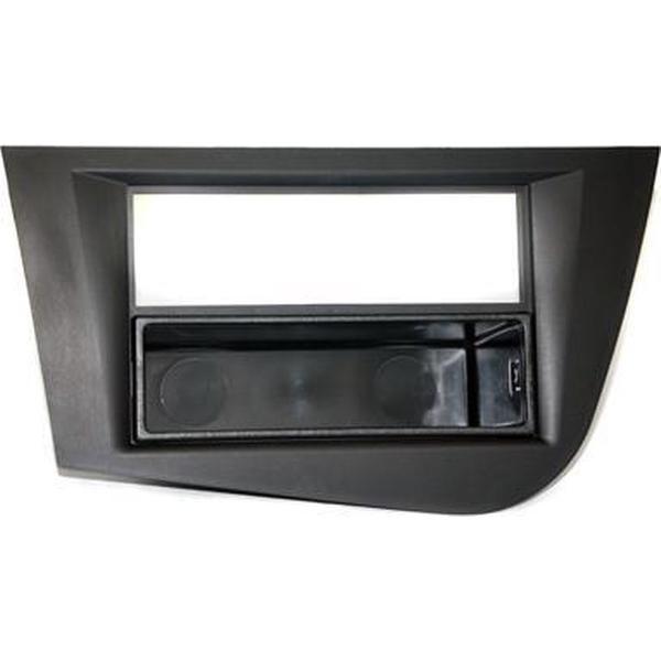 1-DIN inbouwframe Seat Leon 05 > zwart