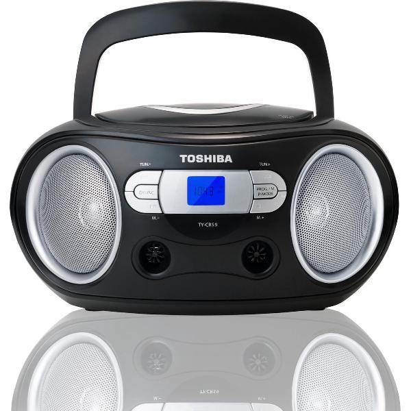 Toshiba portable CD-Boombox | TY-CRS9 Zwart