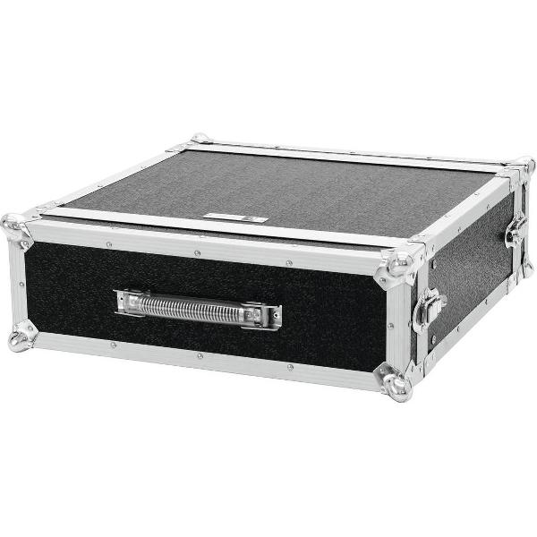 Roadinger flightcase 19 inch CO DD, 3U, 40cm diep, zwart