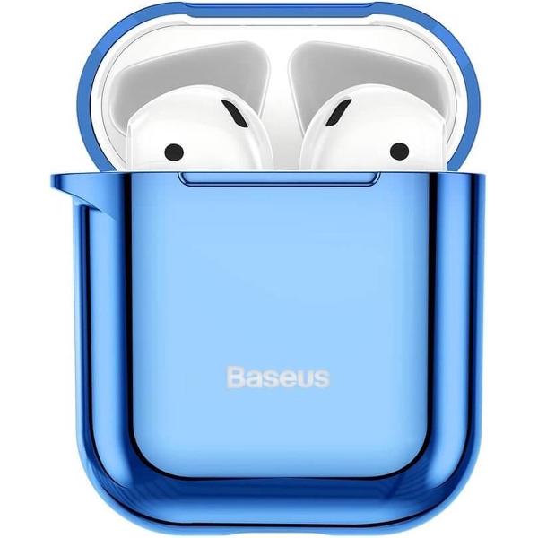 Baseus Shiny AirPods 1 / 2 Case Hoesje - Blauw