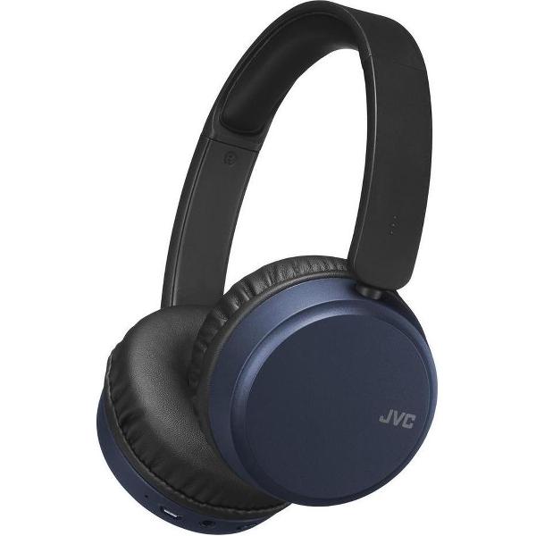 JVC HA-S65BN - Draadloze on-ear koptelefoon met noise cancelling - Blauw
