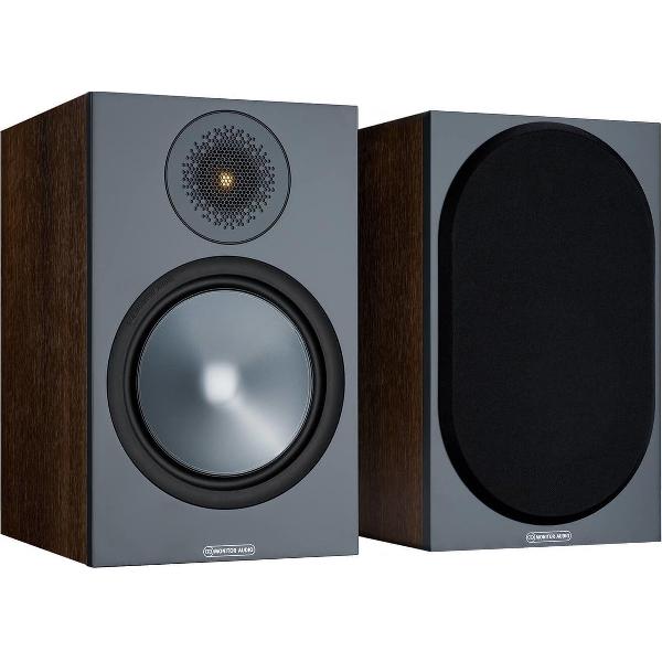 Monitor Audio Bronze 100 Boekenplank Luidspreker - Walnoot (per paar)
