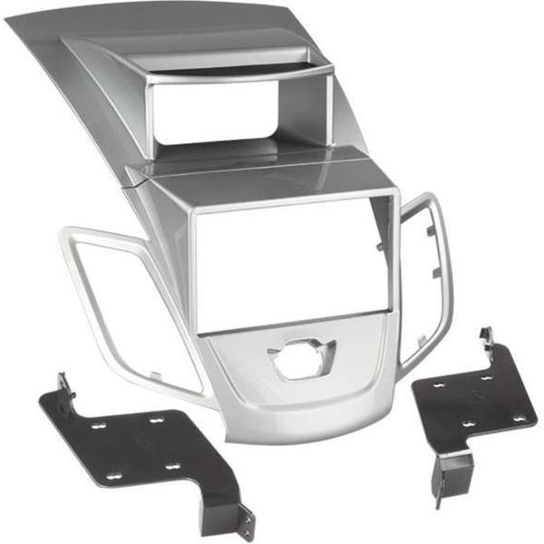 2-DIN Paneel Ford Fiesta met Multifunctioneel display 2008-2013 Kleur: Zilver