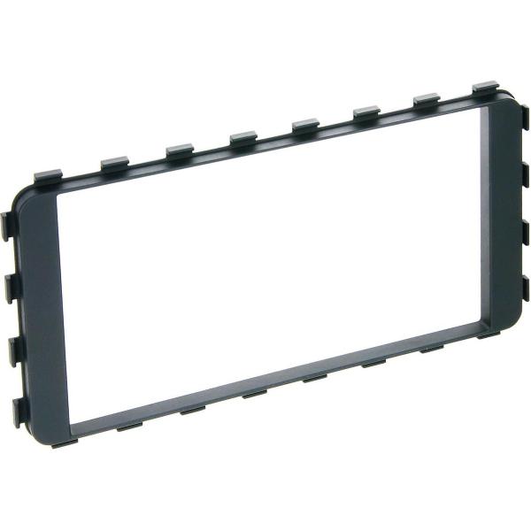 2-DIN Paneel Toyota iQ 2009-2019 Kleur: Zwart