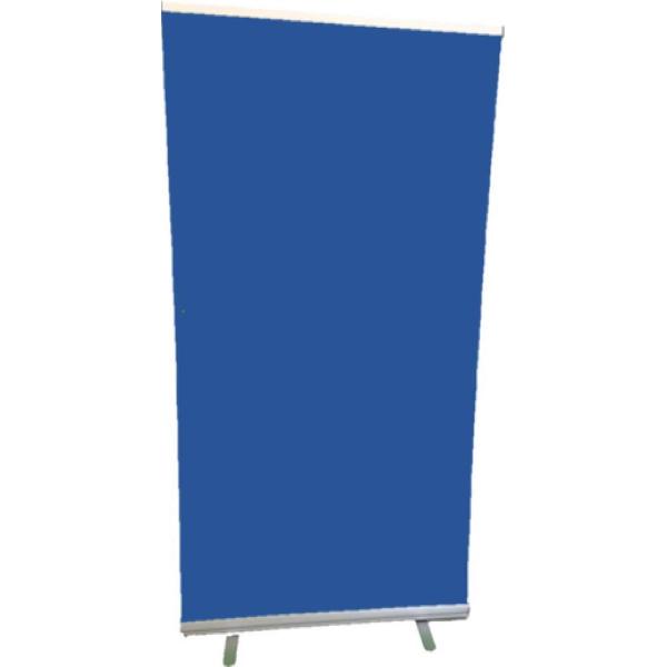 Bluescreen 100cm x 200cm ultra wide + draagtas (Roll-up banner blue screen)