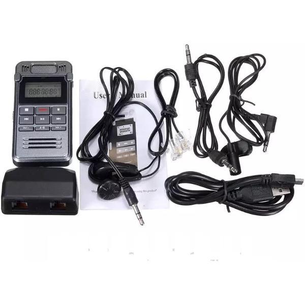 LOUZIR Digitale Dictafoon Voice Recorder 8GB Audio Opname Spraak Recorder met Display