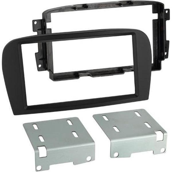 2-DIN Paneel Mercedes Benz SL-Klasse R230 2001-2005 Kleur: Zwart