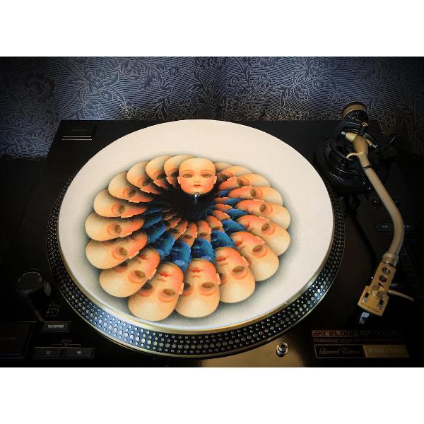 Zoetrope Felt Turntable Slipmat “Baby Ghoul 1”