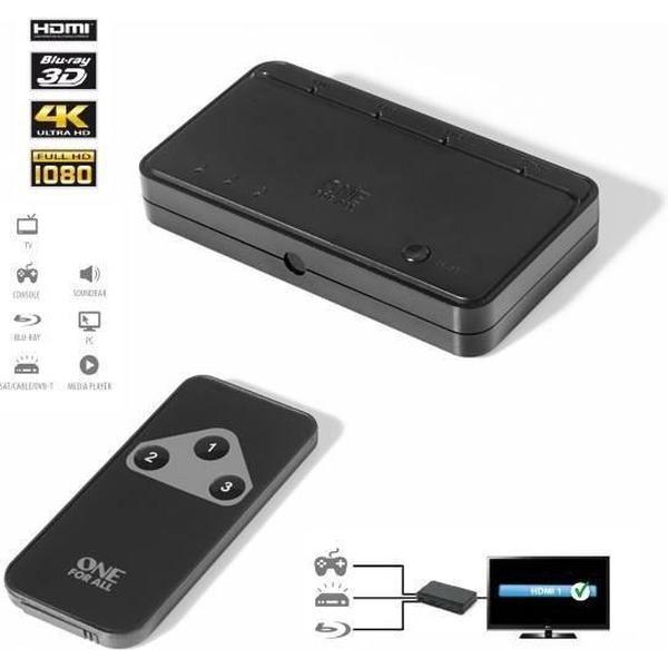 One voor All SV 1630 Smart HDMI Switch Full HD