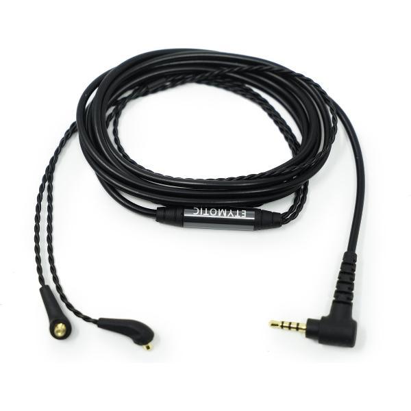 Etymotic - 2.5mm balanced audio kabel, zwart