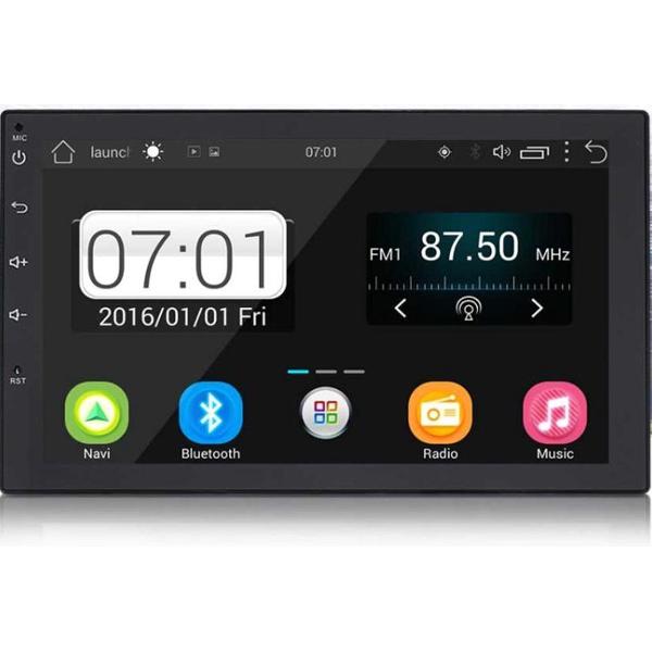 Autoradio | 7'' | Android | 2DIN | GPS | Achteruitrijcamera | Navigatie | Bluetooth | USB | SD | HD | MP5
