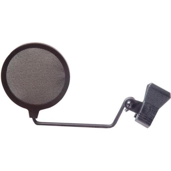 Popfilter voor microfoon met clip