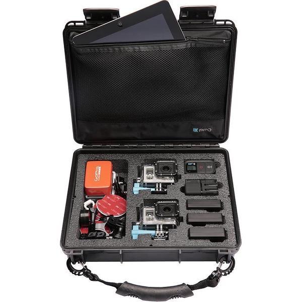 UKPro POV40 schokbestendige, waterproof Case met handvat - zwart