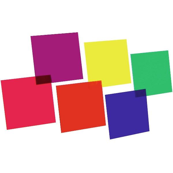EUROLITE Color-Foil Set 24x24cm,six colors