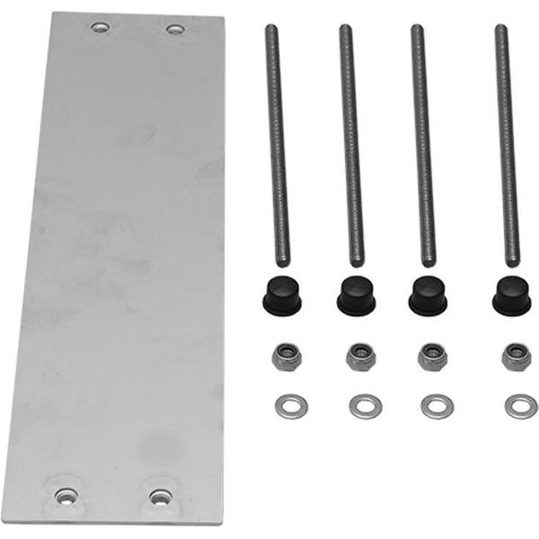 Set door en door bouten voor wandrail wandbeugels RVS gepolijst