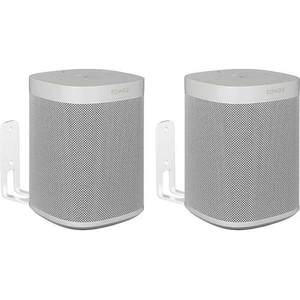 Vebos muurbeugel Sonos One wit set