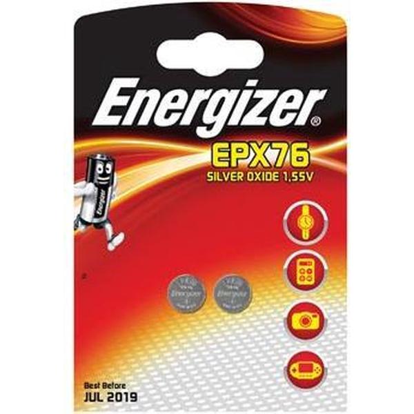 Energizer knoopcel EPX76 blister van 2 stuks