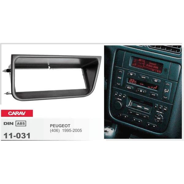 1-DIN PEUGEOT (406) 1995-2005 inbouwpaneel Audiovolt 11-031