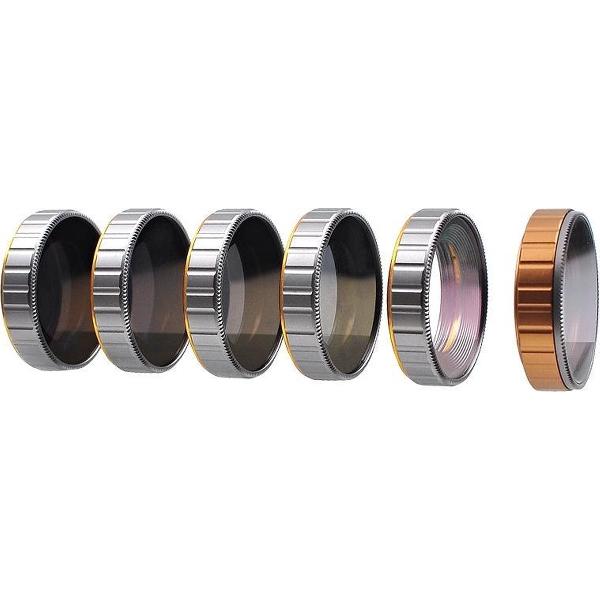 STARTRC Verstelbaar dimfilter van optisch glas ND / UV / CPL-set voor DJI OSMO-actie