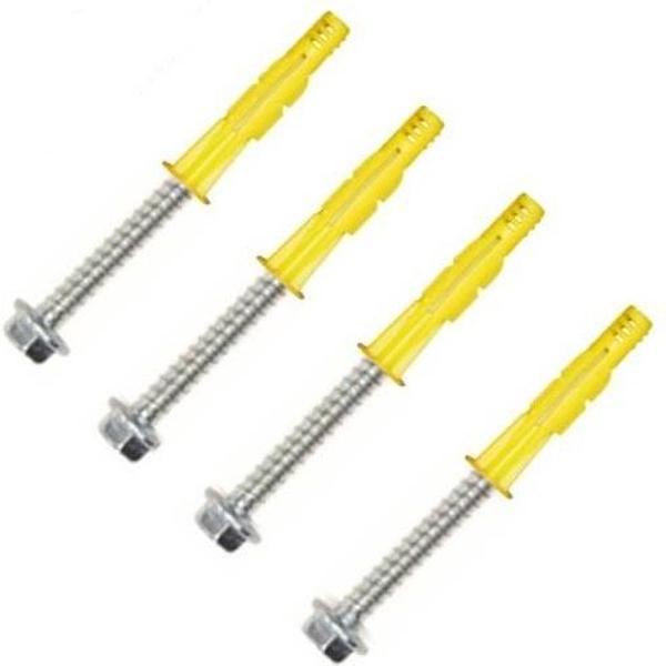 Blueqon WMS4 Metalen Bouten Set Met Plastic Pluggen