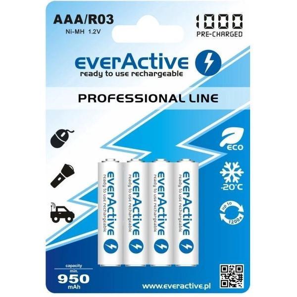 everActive Ni-MH R03 AAA 950mAh Professional Line
