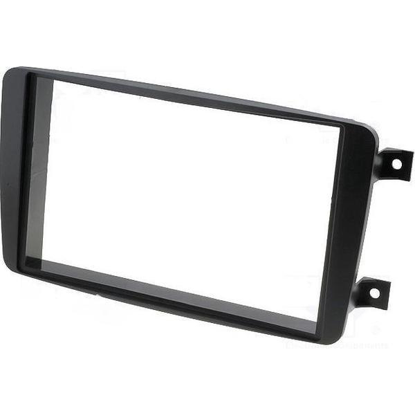 2-din autoradio kit mercedes serie inbouwframe