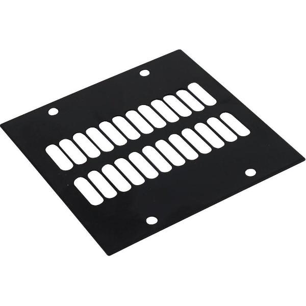 OMNITRONIC Module 2U for ventilation 88x88mm