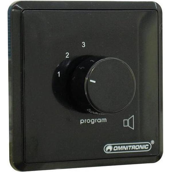 OMNITRONIC PA Stereo Program Selector bl