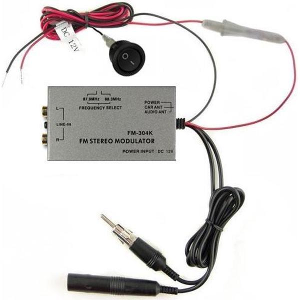 mini cooper Bedraade FM transmitter voor autoradio aux