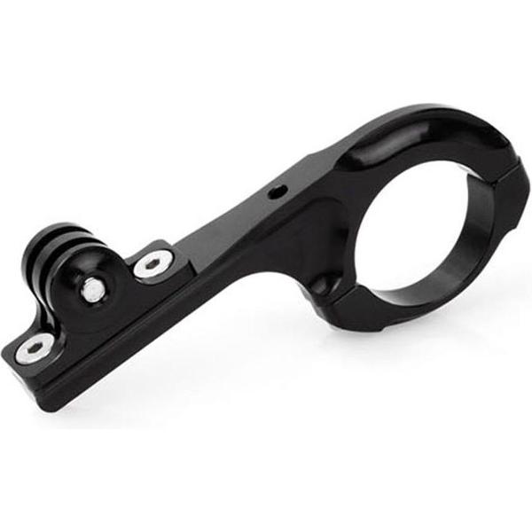 Shop4 - GoPro HERO7 Accessoires Fietshouder - Verlengde Stuurhouder Zwart