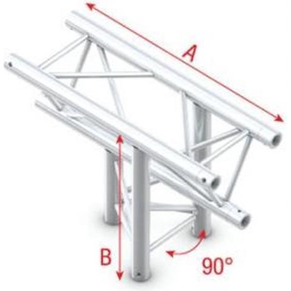Showtec Truss T-Cross up/down 3-way