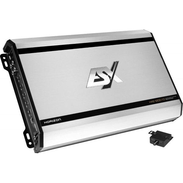 ESX HXE1200.1D 1.0kanalen Thuis Bedraad Zwart, Zilver audio versterker