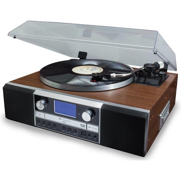 Soundmaster PL905 Muziek Center met CD brander en cassette