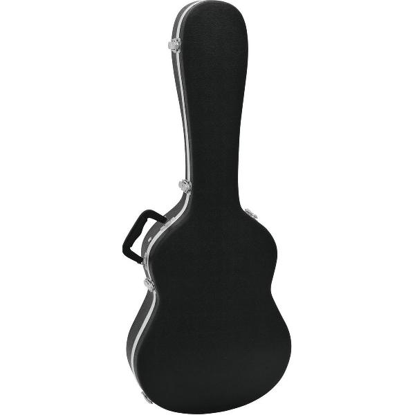 DIMAVERY Gitaarkoffer - Kunststof - voor LP gitaar - Zwart - krasvast