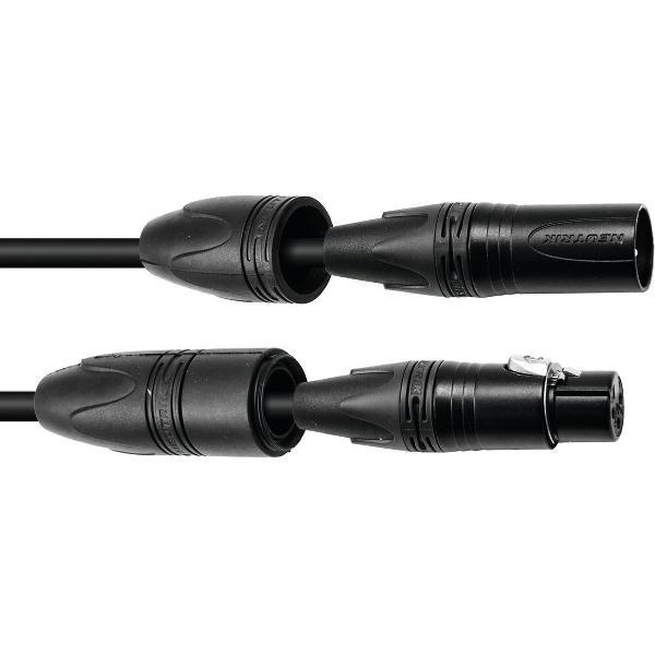 PSSO DMX kabel IP65 3pin 7.5m bk