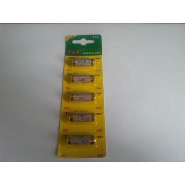 23A Batterijen 12 Volt Stip 5 Stuks | Voordeelkabels
