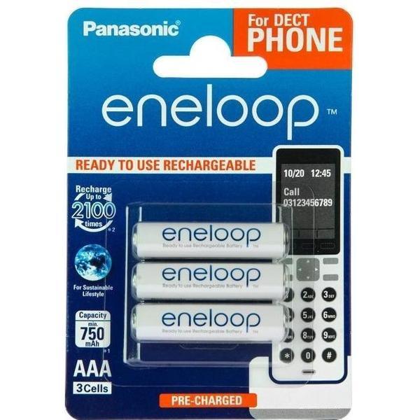 1x3 Panasonic Eneloop Micro AAA