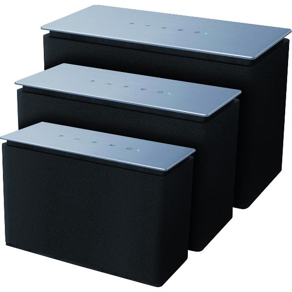 Dyon Area M Multiroom luidspreker Bluetooth, AUX, WiFi, Internetradio Zwart