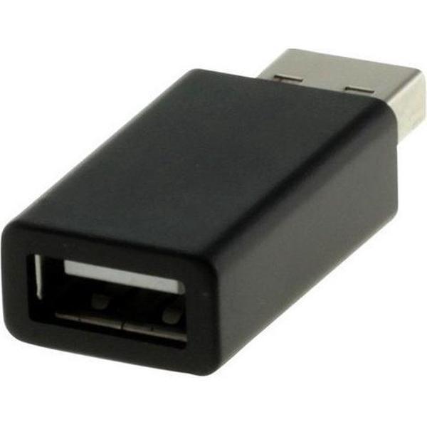 USB M naar USB F adapter voor Tablets Smartphones 1A